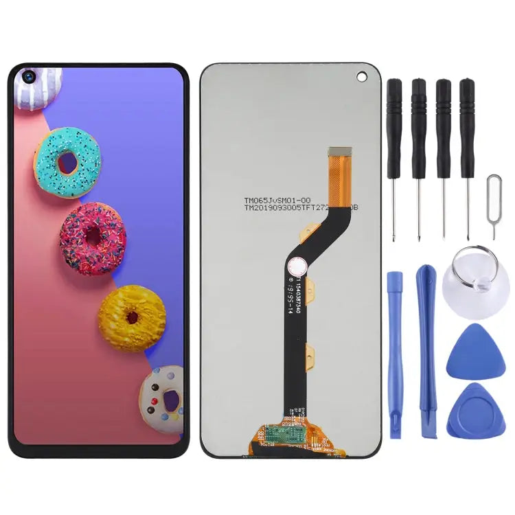 LCD Screen and Digitizer Full Assembly for Infinix S5 / S5 Lite X652 X652B X652C For Infinix S5 / S5 Lite - For Infinix