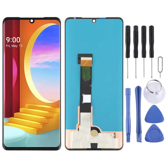 LCD Screen and Digitizer Full Assembly for LG Velvet LM-G900N LM-G900EM For LG Velvet - For LG Velvet