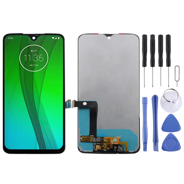 LCD Screen and Digitizer Full Assembly for Motorola Moto G7 For Moto G7 - For Moto G7