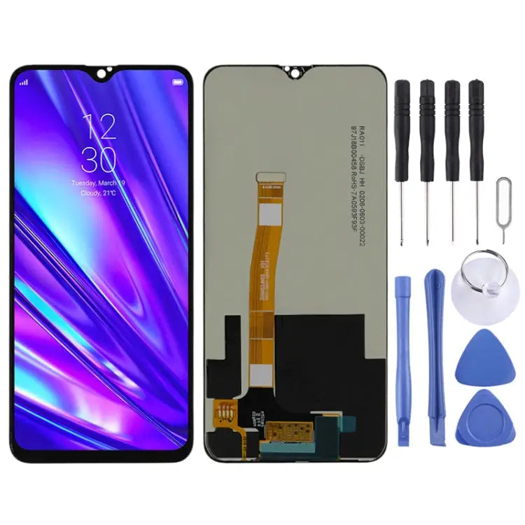 LCD Screen and Digitizer Full Assembly for OPPO Realme 5 Pro / Realme Q - For Realme 5 Pro