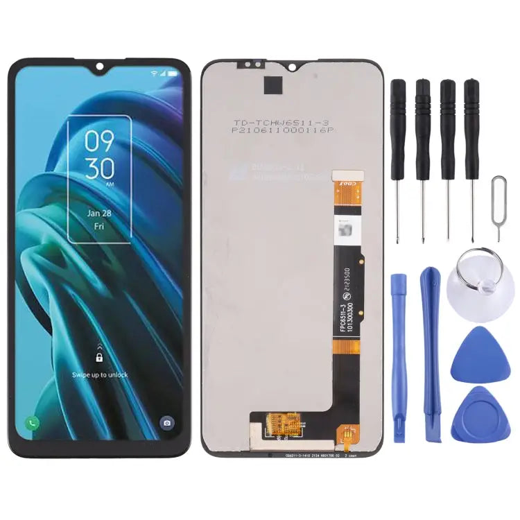 LCD Screen and Digitizer Full Assembly for TCL 30 XE 5G - For TCL 30 XE 5G (TFT)