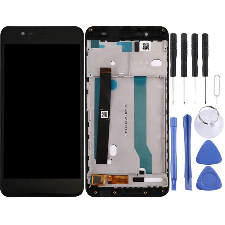 LCD Screen and Digitizer Full Assembly with Frame for Asus ZenFone 3 Max / ZC520TL / X008D For Asus ZC520TL - For Asus