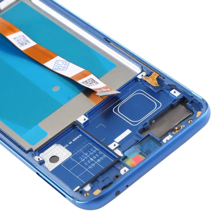 LCD Screen and Digitizer Full Assembly with Frame for Huawei Honor 10 - For Honor 10 / Blue