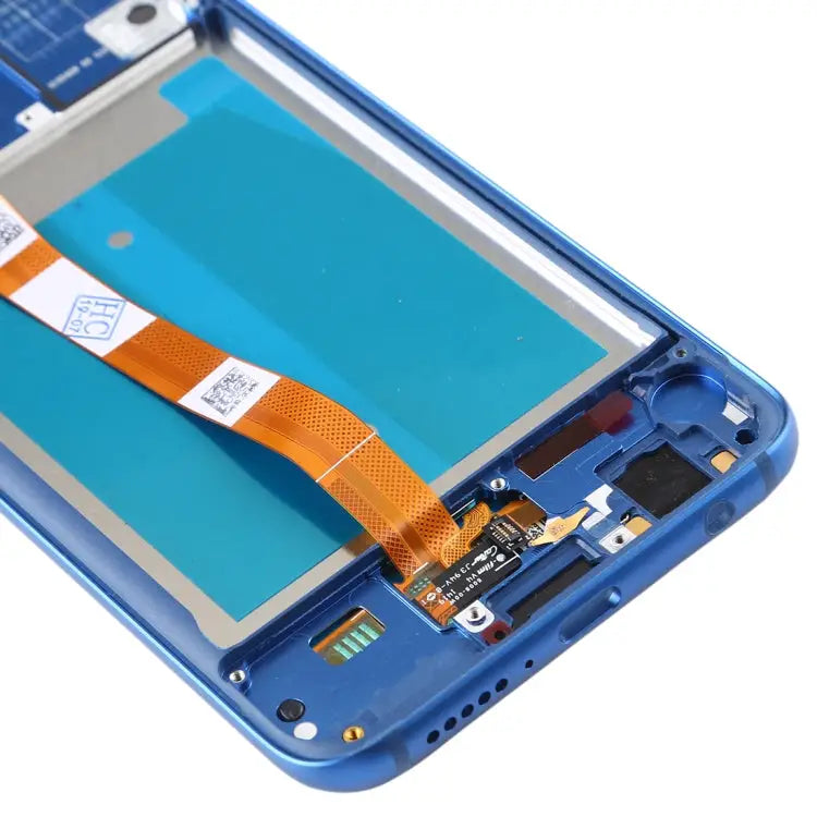 LCD Screen and Digitizer Full Assembly with Frame for Huawei Honor 10 - For Honor 10 / Blue