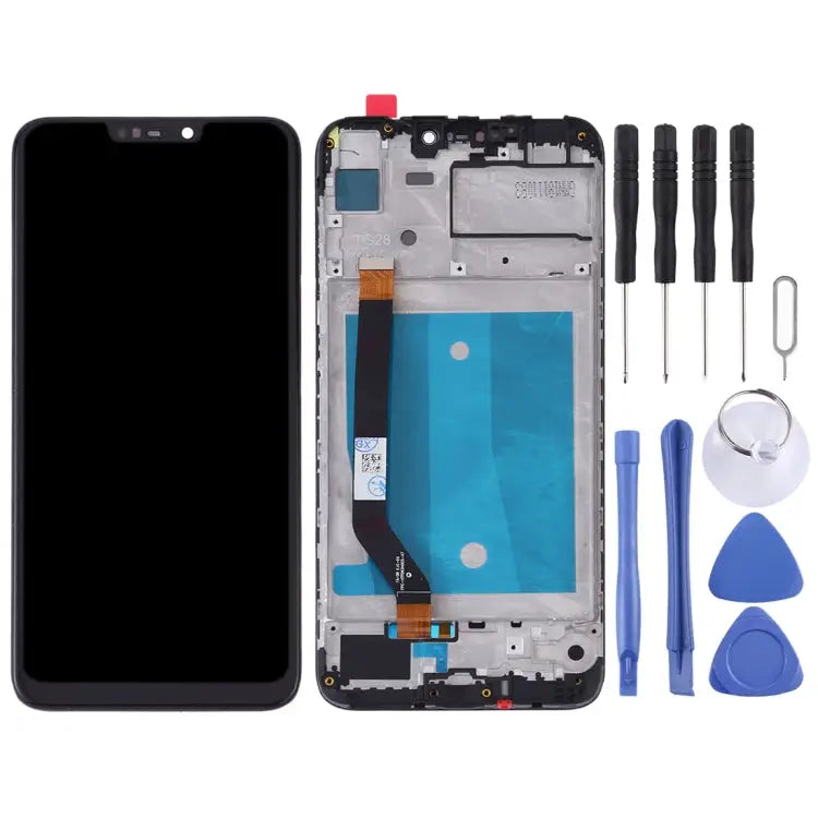 LCD Screen and Digitizer Full Assembly with Frame for Huawei Honor 8C For Huawei Honor 8C - For Huawei Honor 8C