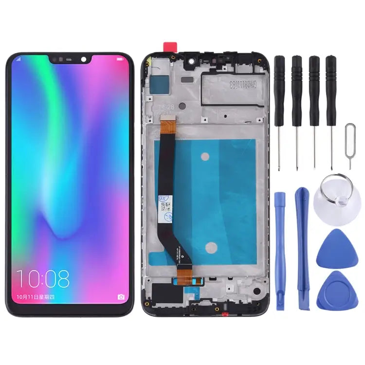 LCD Screen and Digitizer Full Assembly with Frame for Huawei Honor 8C For Huawei Honor 8C - For Huawei Honor 8C