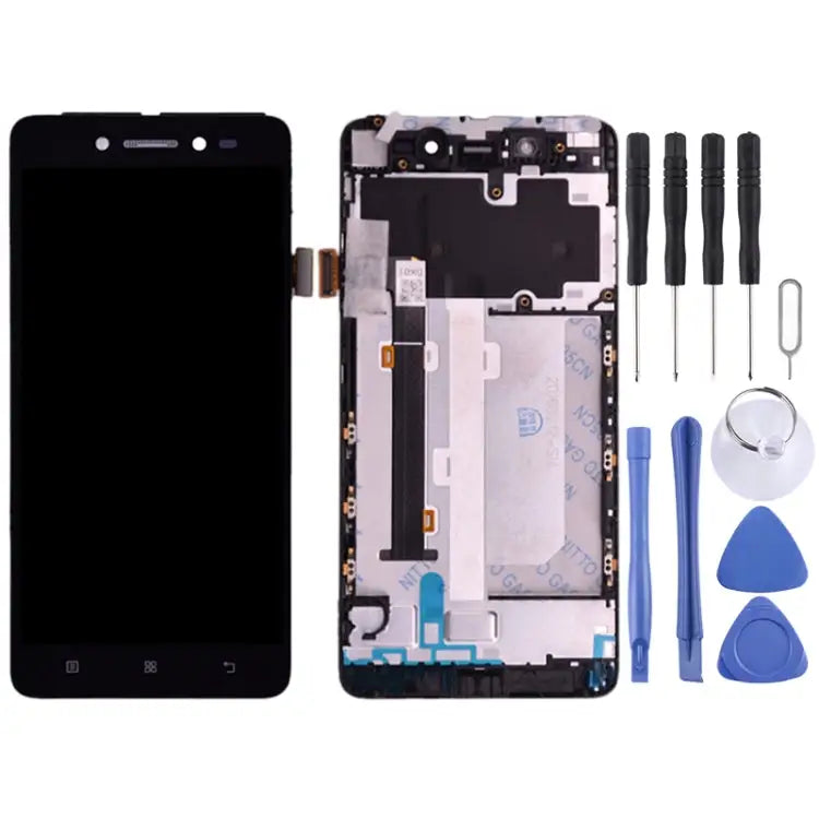 LCD Screen and Digitizer Full Assembly with Frame for Lenovo S90 S90-T S90-U S90-A For Lenovo S90 - For Lenovo S90