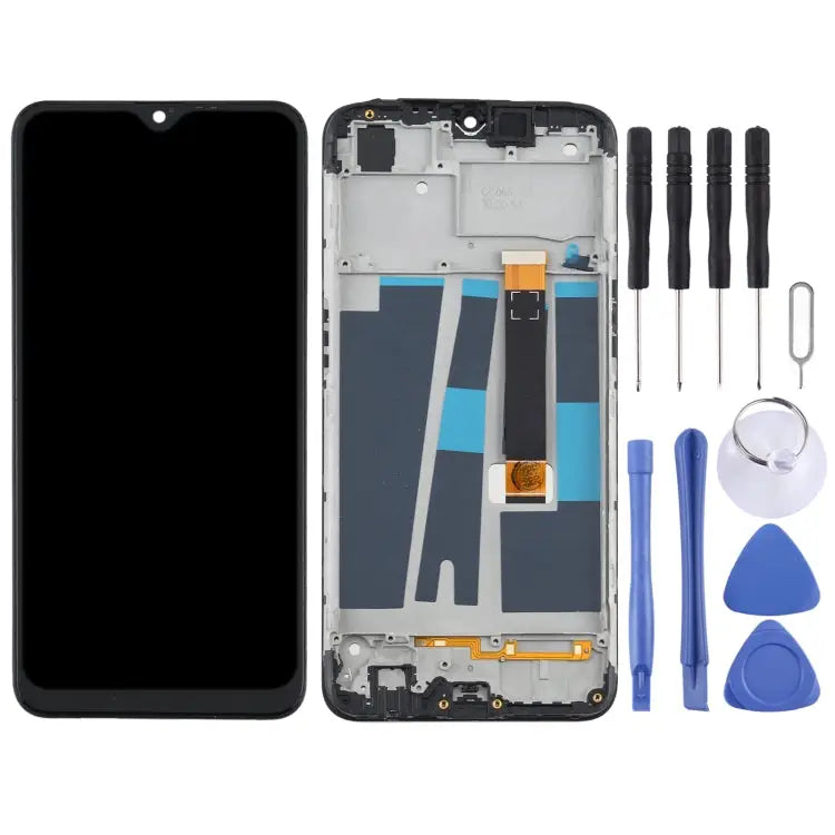 LCD Screen and Digitizer Full Assembly With Frame for OPPO A7(AX7) A7n CPH1901 CPH1903 CPH1905 PBFM00 PBFT00 PCDM00