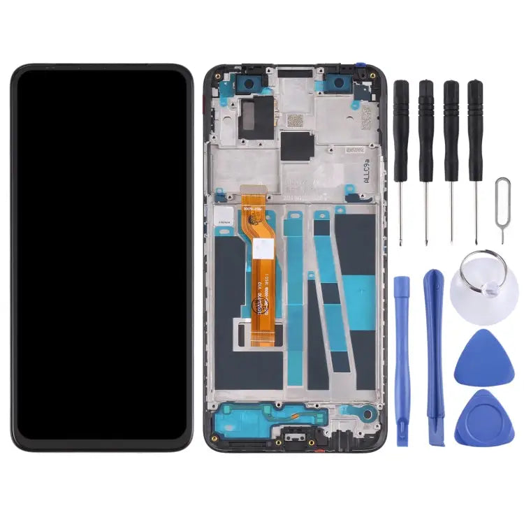 LCD Screen and Digitizer Full Assembly with Frame for OPPO F11 Pro CPH1959 CPH2209 CPH1989 For OPPO F11 Pro - For OPPO