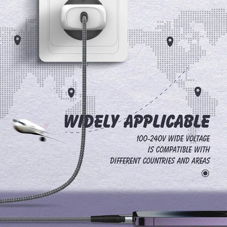 LDNIO A1206C PD27W USB-C / Type-C Fast Charger with 1m 8 Pin Cable EU Plug - EU Plug - Apple Accessories