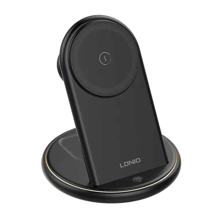 LDNIO WL02 25.5W 5 in 1 MagSafe Wireless Charger with 30cm Type-C Cable - Apple Accessories