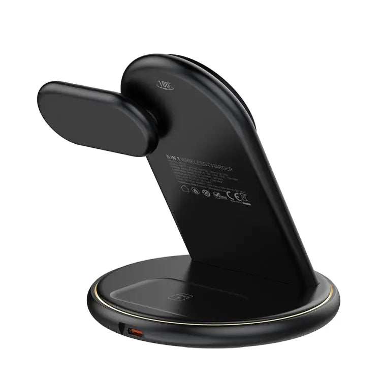LDNIO WL02 25.5W 5 in 1 MagSafe Wireless Charger with 30cm Type-C Cable - Apple Accessories