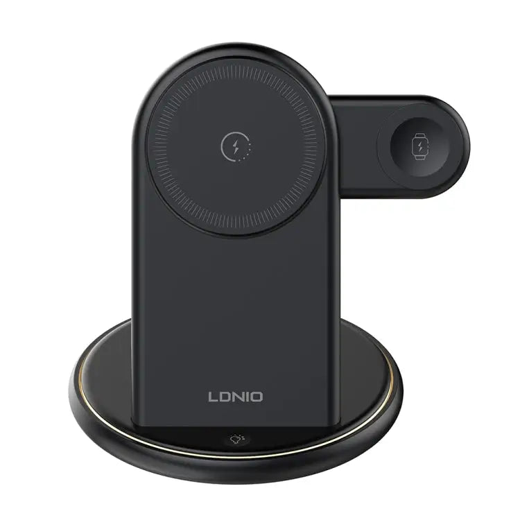 LDNIO WL02 25.5W 5 in 1 MagSafe Wireless Charger with 30cm Type-C Cable - Apple Accessories