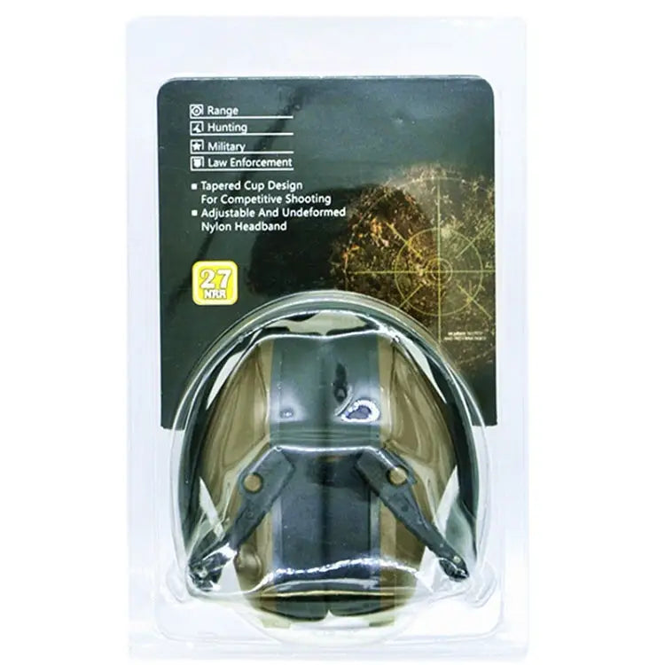 Learn Sleep Industry Noise Reduction Earmuffs Shooting Soundproof Earmuffs Black Green