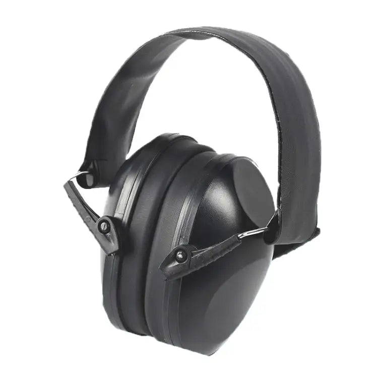 Learn Sleep Industry Noise Reduction Earmuffs Shooting Soundproof Earmuffs Black Green - Black