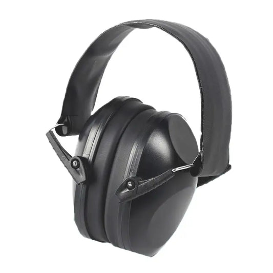 Learn Sleep Industry Noise Reduction Earmuffs Shooting Soundproof Earmuffs Black Green - Black