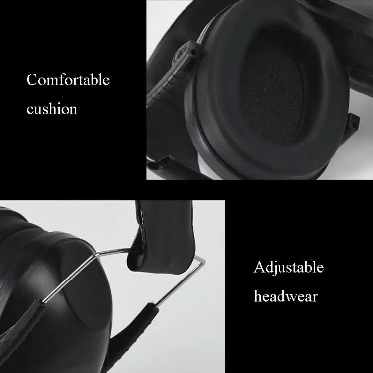 Learn Sleep Industry Noise Reduction Earmuffs Shooting Soundproof Earmuffs Black Green