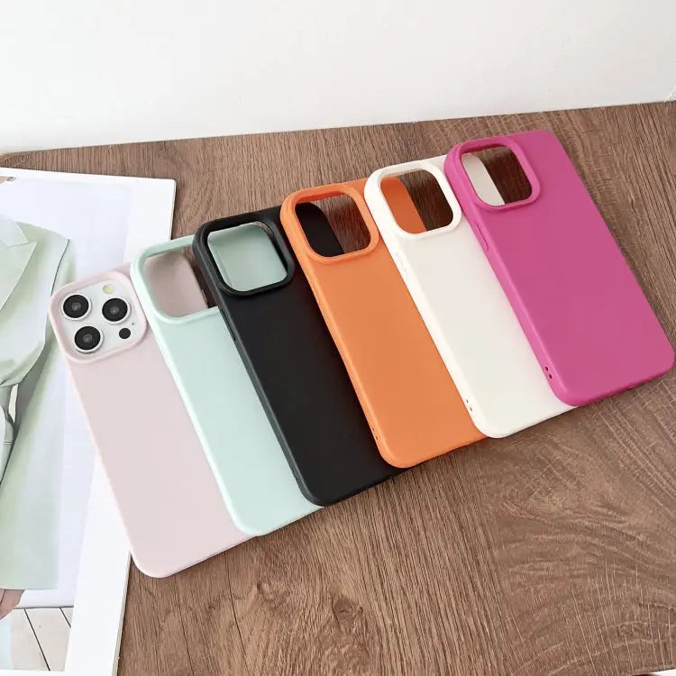 Leather Texture TPU Full Coverage Phone Case - Apple Accessories