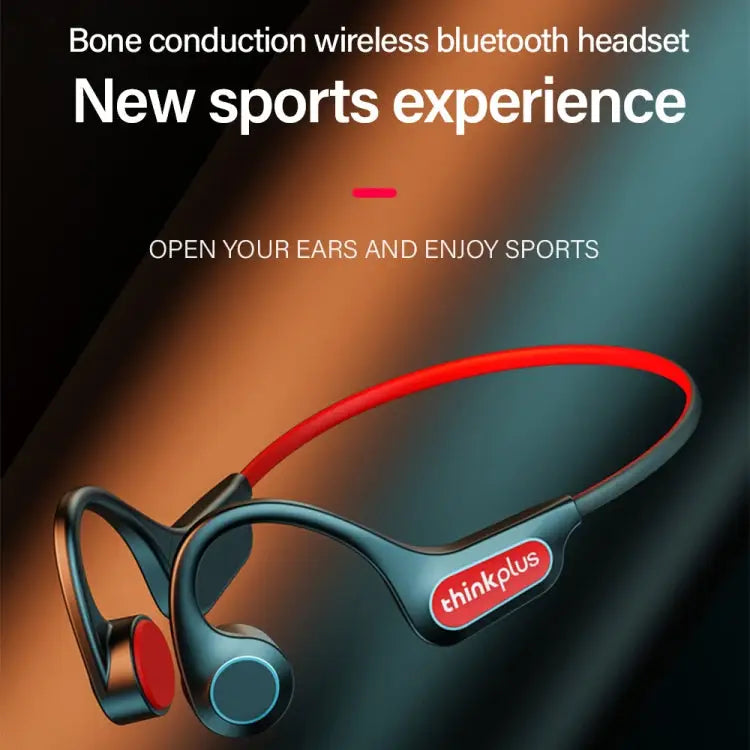 Lenovo X3 Pro Bone Conduction Wireless Bluetooth 5.3 Sports Earphones with Mic - Black - Apple Accessories
