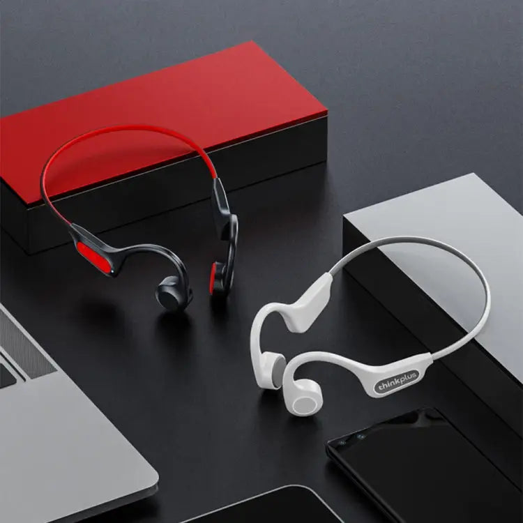 Lenovo X3 Pro Bone Conduction Wireless Bluetooth 5.3 Sports Earphones with Mic - Black - Apple Accessories
