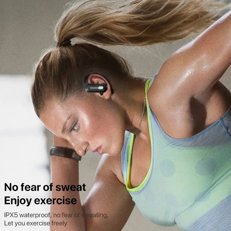 Lenovo XT60 Bluetooth 5.3 Ear-mounted Sports Wireless Bluetooth Earphone XT60 Pro - XT60 Pro / Black - Apple Accessories