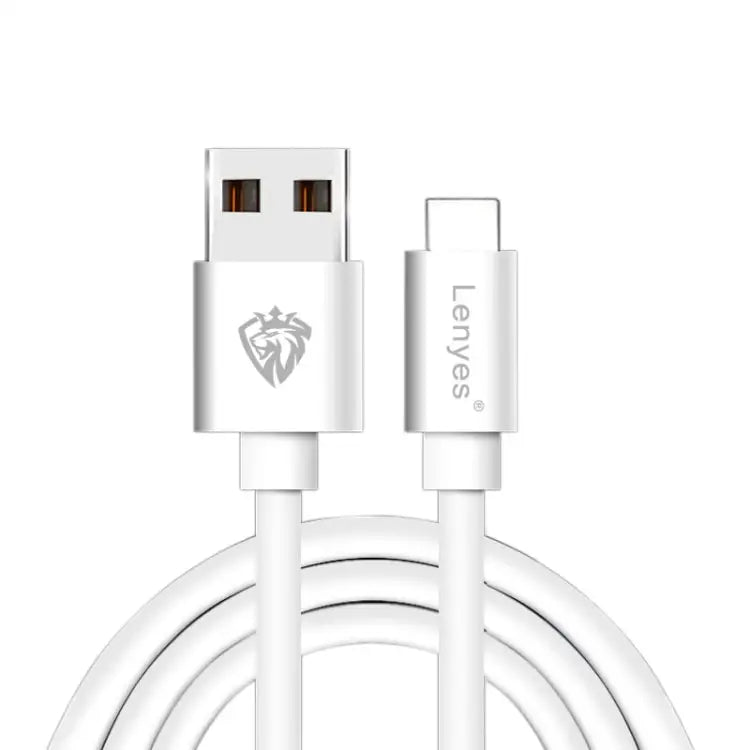 Lenyes LC701 1.5m 2.4A Output USB to 8 Pin PVC Data Sync Fast Charging Cable - 1.5m 8 Pin