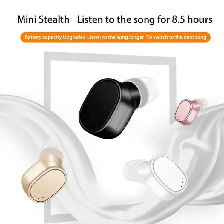 LESIRI X12 Bluetooth Headset Mini Wireless Earphone Portable USB Magnetic Charging Headset Sport Earbud Headset