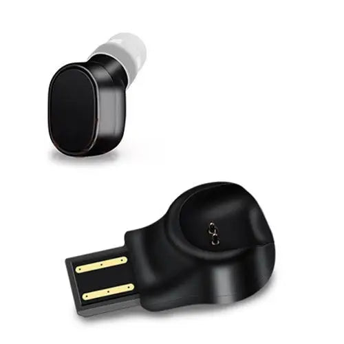 LESIRI X12 Bluetooth Headset Mini Wireless Earphone Portable USB Magnetic Charging Headset Sport Earbud Headset