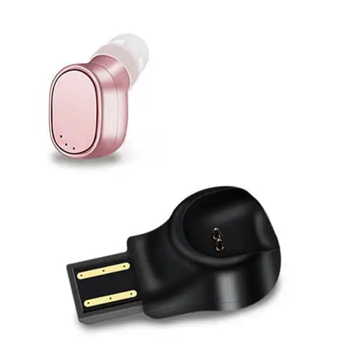 LESIRI X12 Bluetooth Headset Mini Wireless Earphone Portable USB Magnetic Charging Headset Sport Earbud Headset