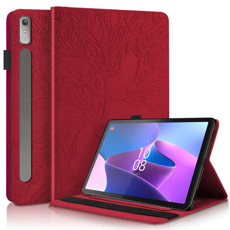 Life Tree Series Horizontal Flip Leather Case with Holder For iPad 2025 / 2022 For Xiaomi Redmi Pad 10.61 For Lenovo