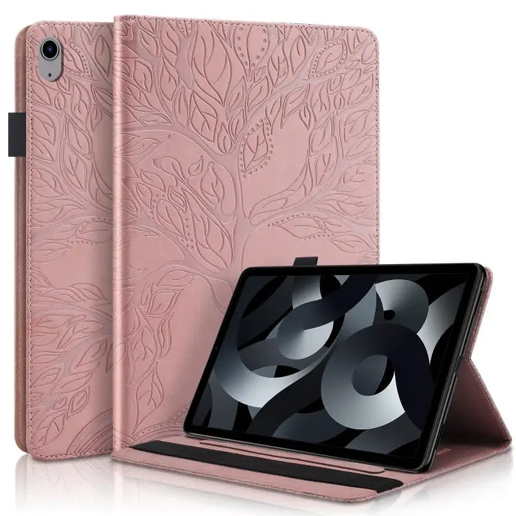 Life Tree Series Horizontal Flip Leather Case with Holder For iPad 2025 / 2022 For Xiaomi Redmi Pad 10.61 For Lenovo
