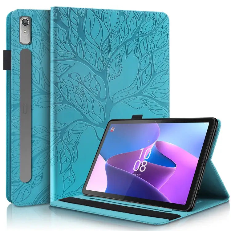 Life Tree Series Horizontal Flip Leather Case with Holder For iPad 2025 / 2022 For Xiaomi Redmi Pad 10.61 For Lenovo