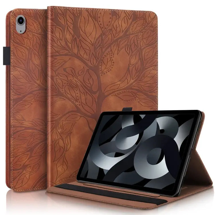 Life Tree Series Horizontal Flip Leather Case with Holder For iPad 2025 / 2022 For Xiaomi Redmi Pad 10.61 For Lenovo