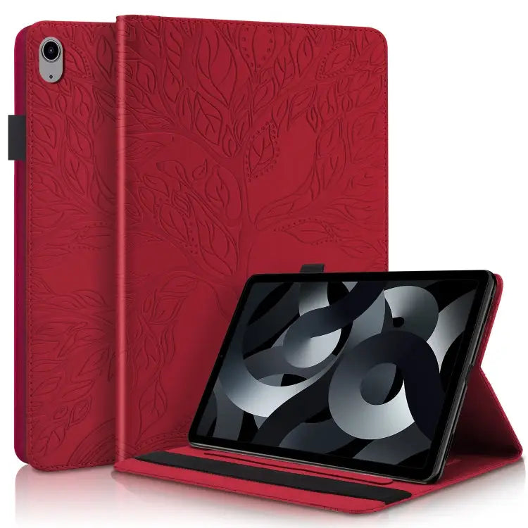 Life Tree Series Horizontal Flip Leather Case with Holder For iPad 2025 / 2022 For Xiaomi Redmi Pad 10.61 For Lenovo