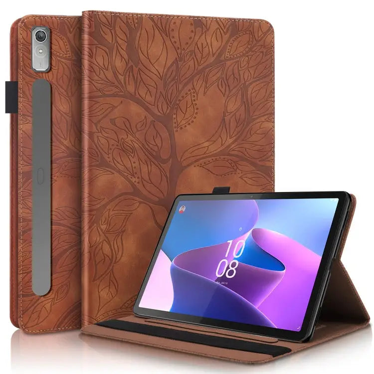 Life Tree Series Horizontal Flip Leather Case with Holder For iPad 2025 / 2022 For Xiaomi Redmi Pad 10.61 For Lenovo
