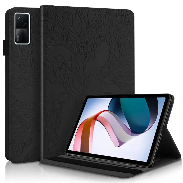 Life Tree Series Horizontal Flip Leather Case with Holder For iPad 2025 / 2022 For Xiaomi Redmi Pad 10.61 For Lenovo