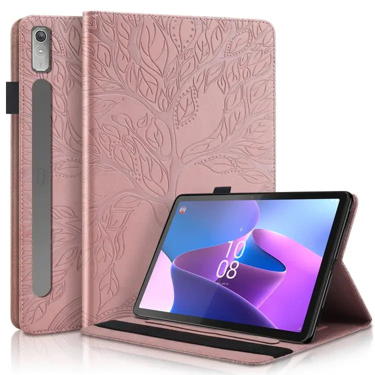 Life Tree Series Horizontal Flip Leather Case with Holder For iPad 2025 / 2022 For Xiaomi Redmi Pad 10.61 For Lenovo