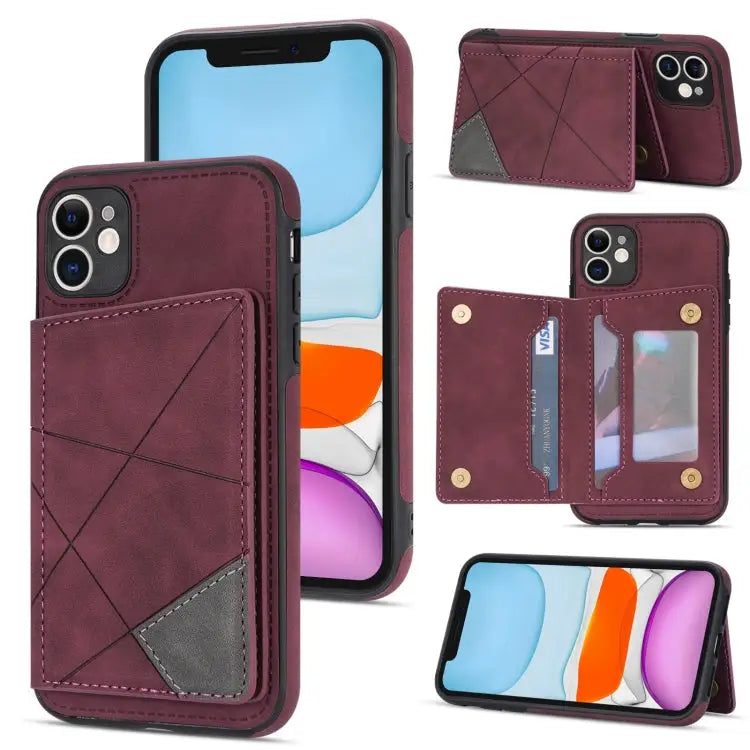 Line Card Holder Phone Case For iPhone 11 For iPhone 11 Pro For iPhone 11 Pro Max For iPhone X / XS - For iPhone 11