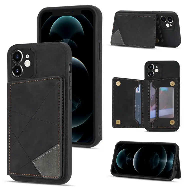 Line Card Holder Phone Case For iPhone 12 mini For iPhone 12 For iPhone 12 Pro For iPhone 12 Pro Max - For iPhone 12