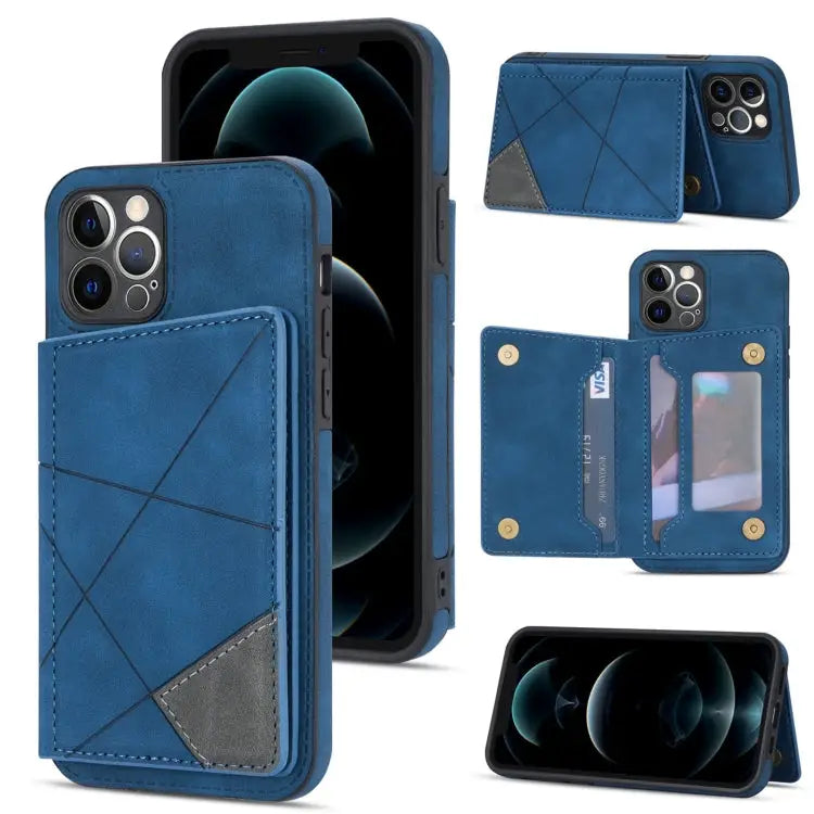 Line Card Holder Phone Case For iPhone 12 mini For iPhone 12 For iPhone 12 Pro For iPhone 12 Pro Max - For iPhone 12