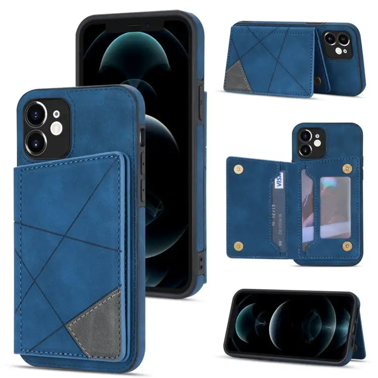 Line Card Holder Phone Case For iPhone 12 mini For iPhone 12 For iPhone 12 Pro For iPhone 12 Pro Max - For iPhone 12