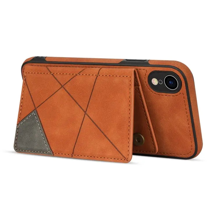 Line Card Holder Phone Case For iPhone XR For iPhone XS Max For iPhone SE 2022 / 2020 / 8 / 7 For iPhone 8 Plus / 7