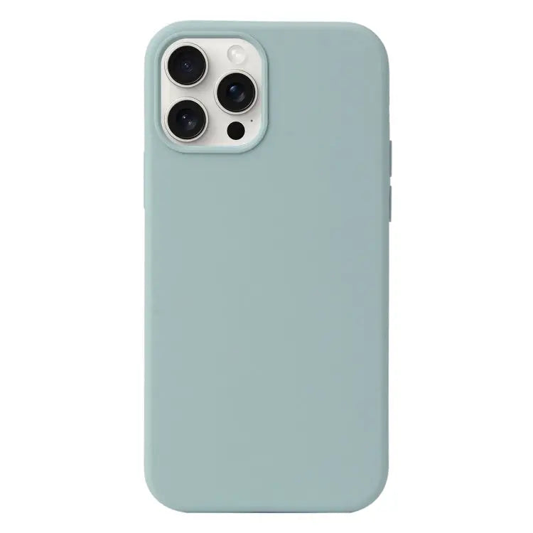 Liquid Silicone Phone Case - For iPhone 16 Pro Max / Emerald Green - Apple Accessories