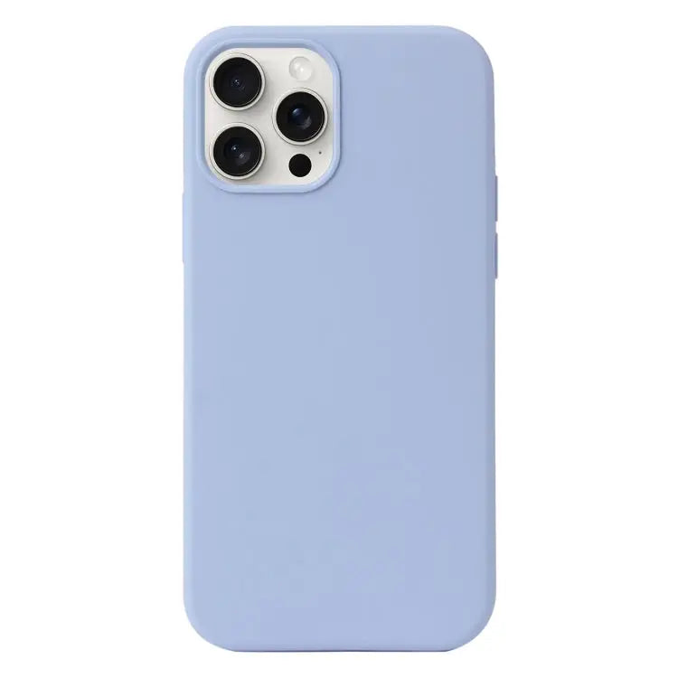 Liquid Silicone Phone Case - For iPhone 16 Pro Max / Lilac Purple - Apple Accessories