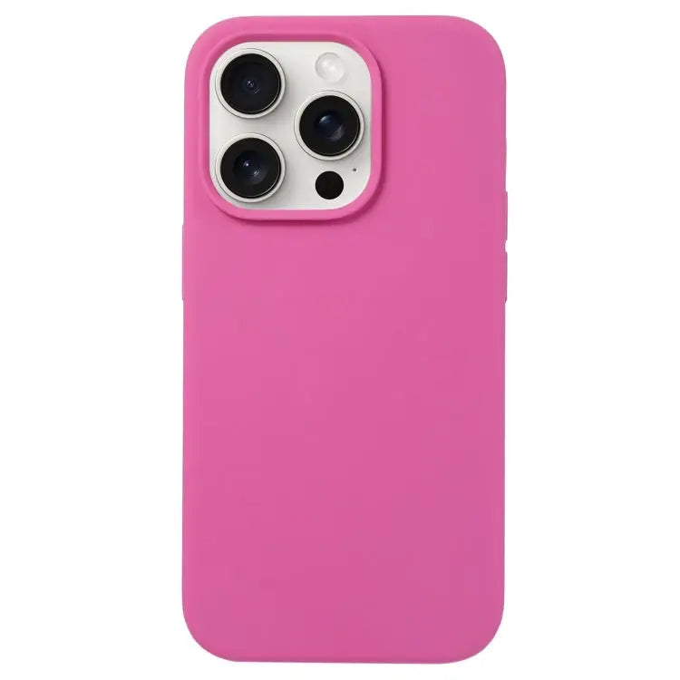 Liquid Silicone Phone Case - For iPhone 16 Pro Max / Pitaya - Apple Accessories