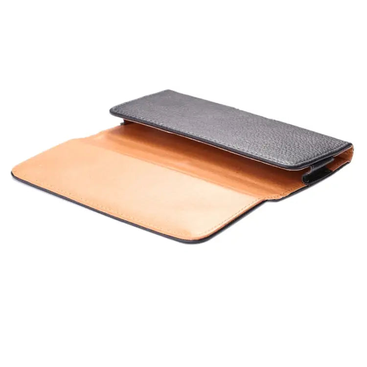 Litchi Texture Horizontal Style Waist Bag for iPhone 6s Plus / iPhone 6 Plus & Galaxy Note 8 / Note 5 / Note 4 / S6