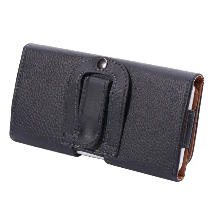 Litchi Texture Horizontal Style Waist Bag for iPhone 6s Plus / iPhone 6 Plus & Galaxy Note 8 / Note 5 / Note 4 / S6