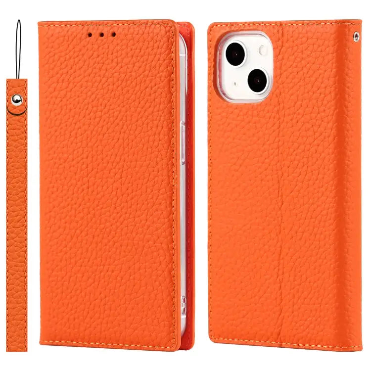 Litchi Texture Leather Phone Case With Lanyard & Holder & Card Slots & Wallet For iPhone 13 For iPhone 13 mini