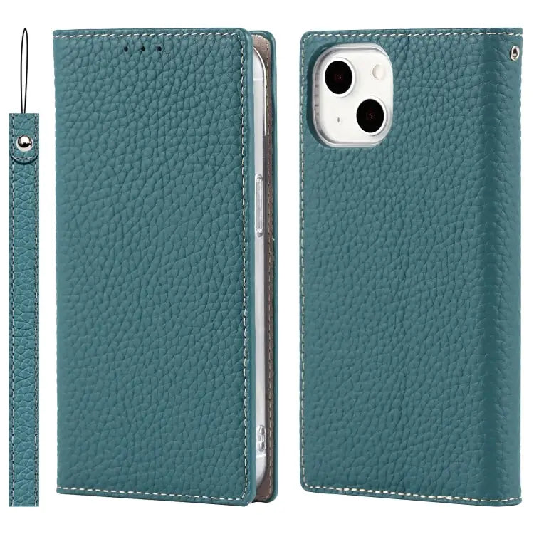 Litchi Texture Leather Phone Case With Lanyard & Holder & Card Slots & Wallet For iPhone 13 For iPhone 13 mini