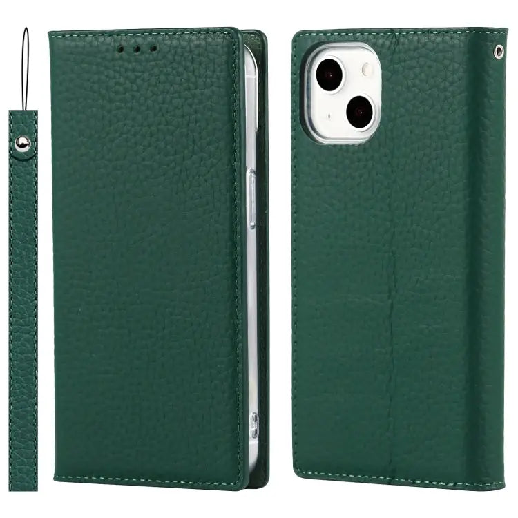 Litchi Texture Leather Phone Case With Lanyard & Holder & Card Slots & Wallet For iPhone 13 For iPhone 13 mini